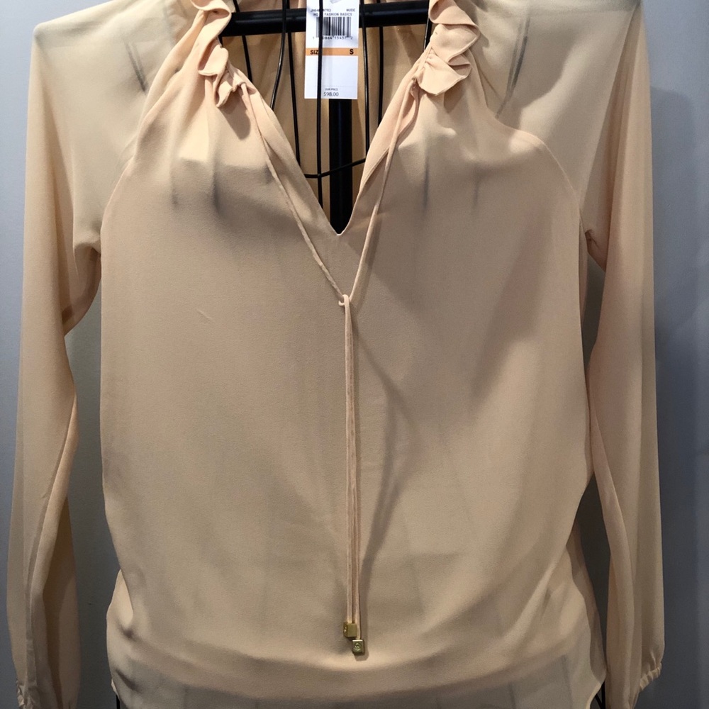 MICHAEL KORS Peasant  Blouse